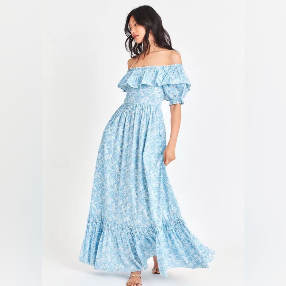 LOVESHACKFANCY STATEMENT DRESS - Picture 10 of 12